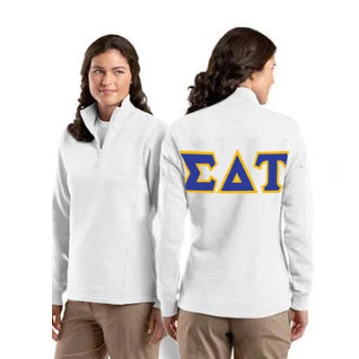 Sorority Quarter-Zip Sweatshirt - 995M - TWILL