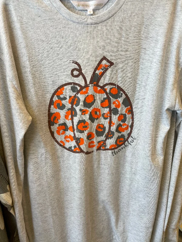 The Royal Standard Long Sleeve Pumpkin Tee