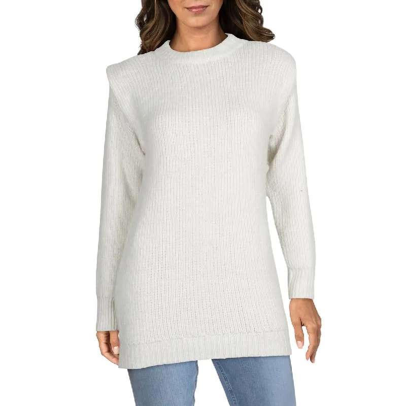 Vero Moda Daisy Women's Ribbed Knit Wide Shoulder Pullover Sweater