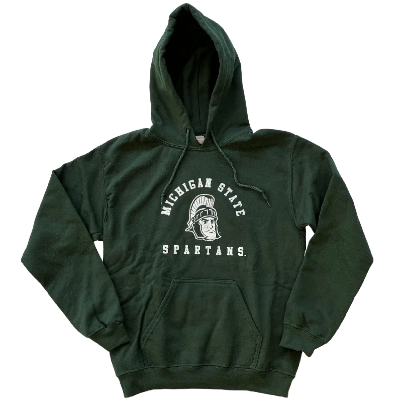 Vintage Sparty Gildan Hoodie - Green