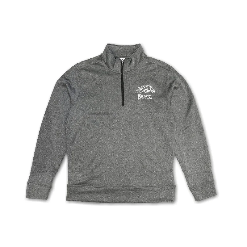 Western Michigan 1/4 Zip Pullover Sweatshirt