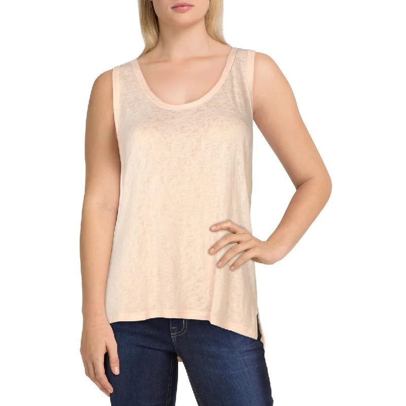 Comune Womens Racerback Textured Tank Top