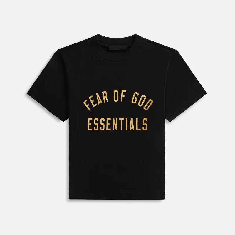 Essentials Tri-Blend Crewneck Tee - Black