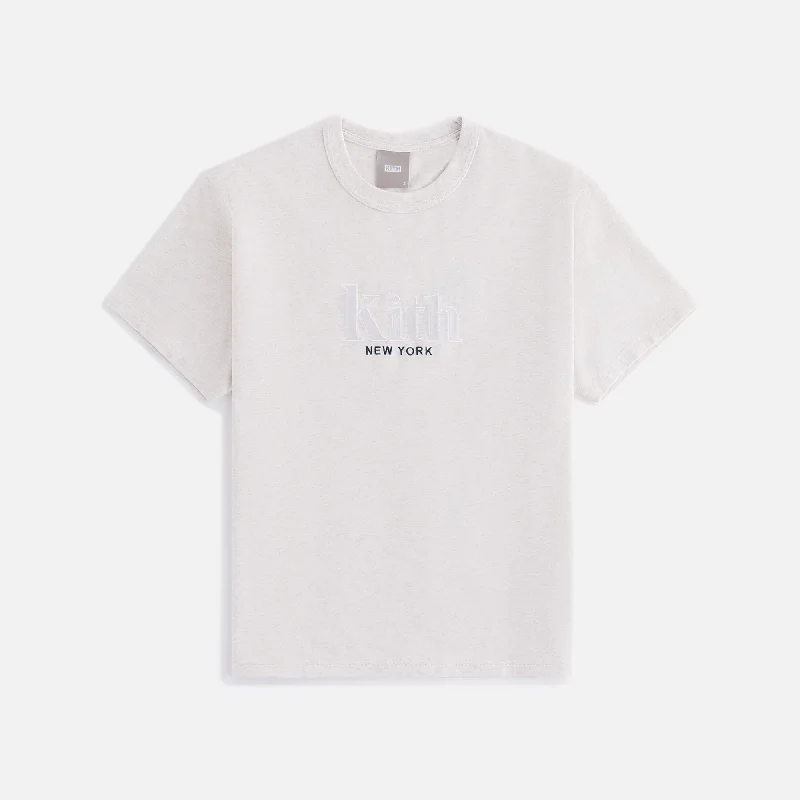 Kith Women Mott New York Tee II - Sandy Heather