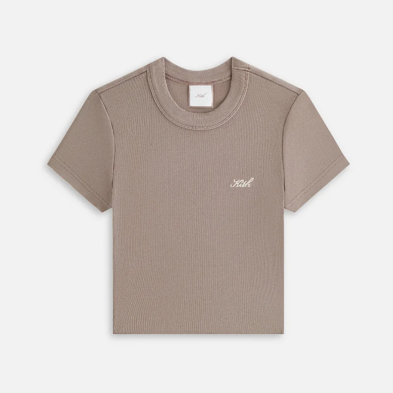 Kith Women Mulberry Tee II - Quicksand