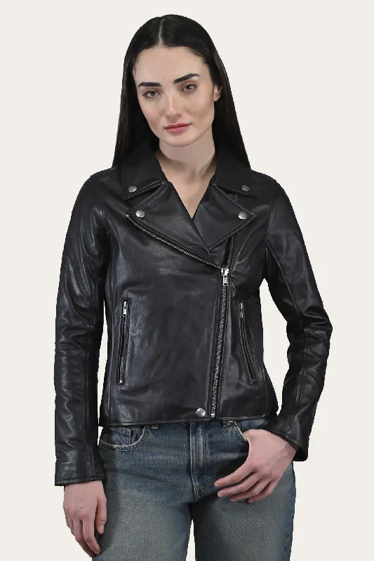 Classic Biker Leather Jacket