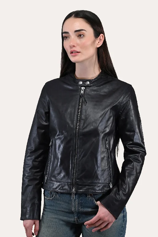 Frye Tobacco Cafe Racer Jacket