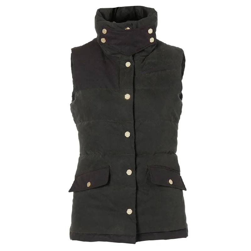 Holland Cooper Ladies Aviator Padded Gilet