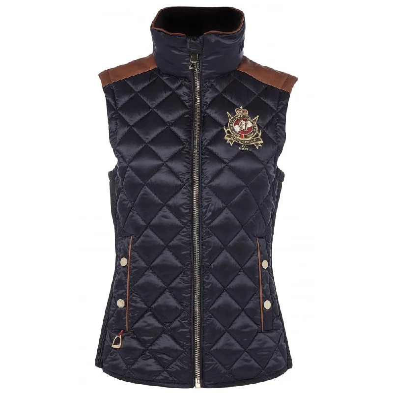 Holland Cooper Ladies Equi Diamond Quilt Gilet