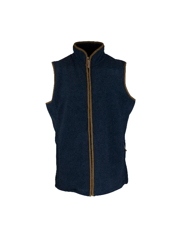 LF201 - Ladie's Fleece Gilet - NAVY