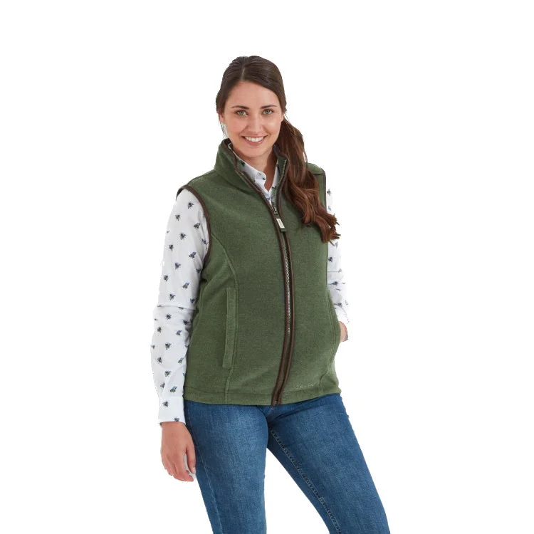 Schoffel Ladies Lyndon Fleece Gilet - Cedar