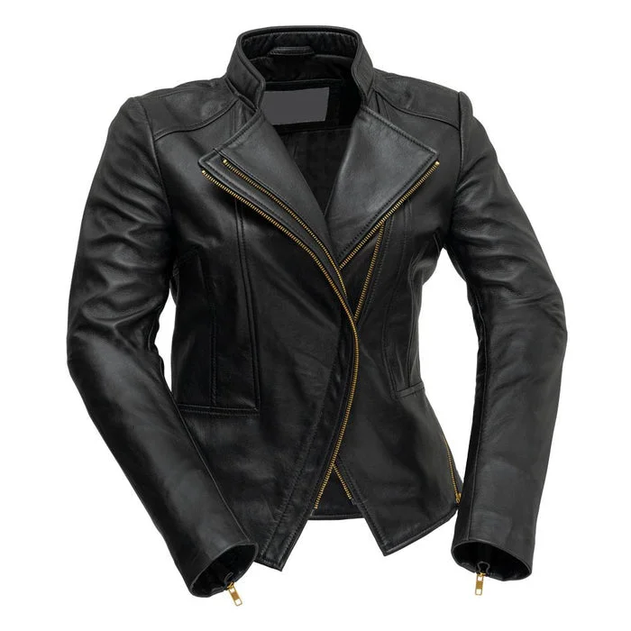 Zoey - Women's Fashion Lambskin Leather Jacket