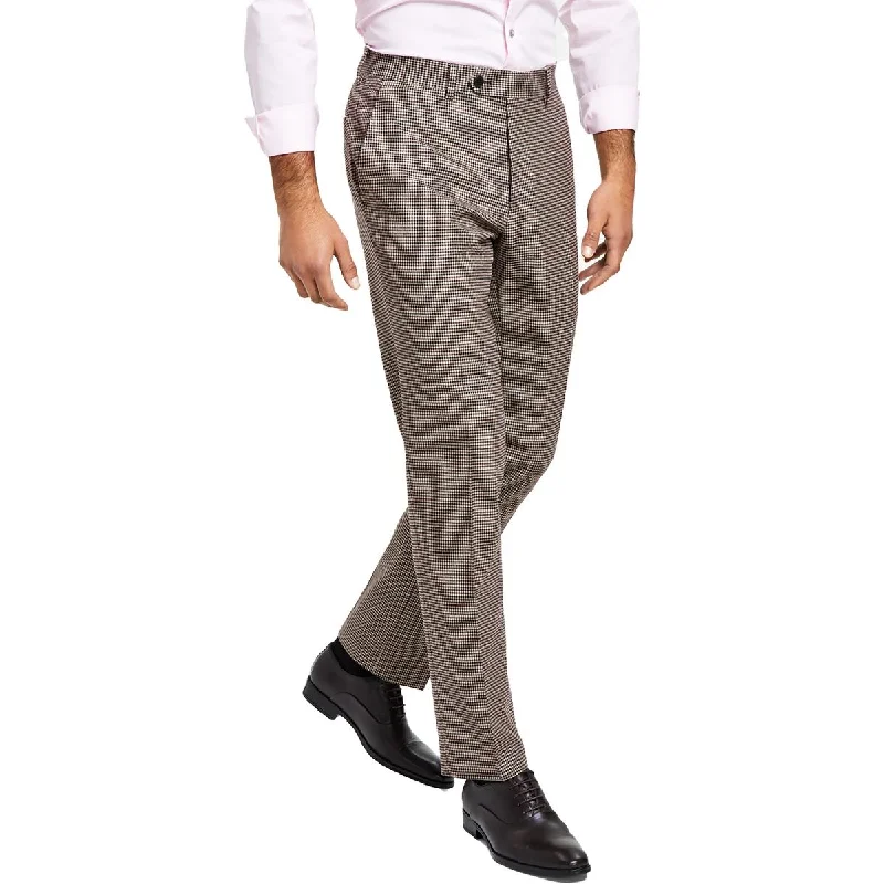 Bar III Mens    Check Print Suit Separate Suit Pants