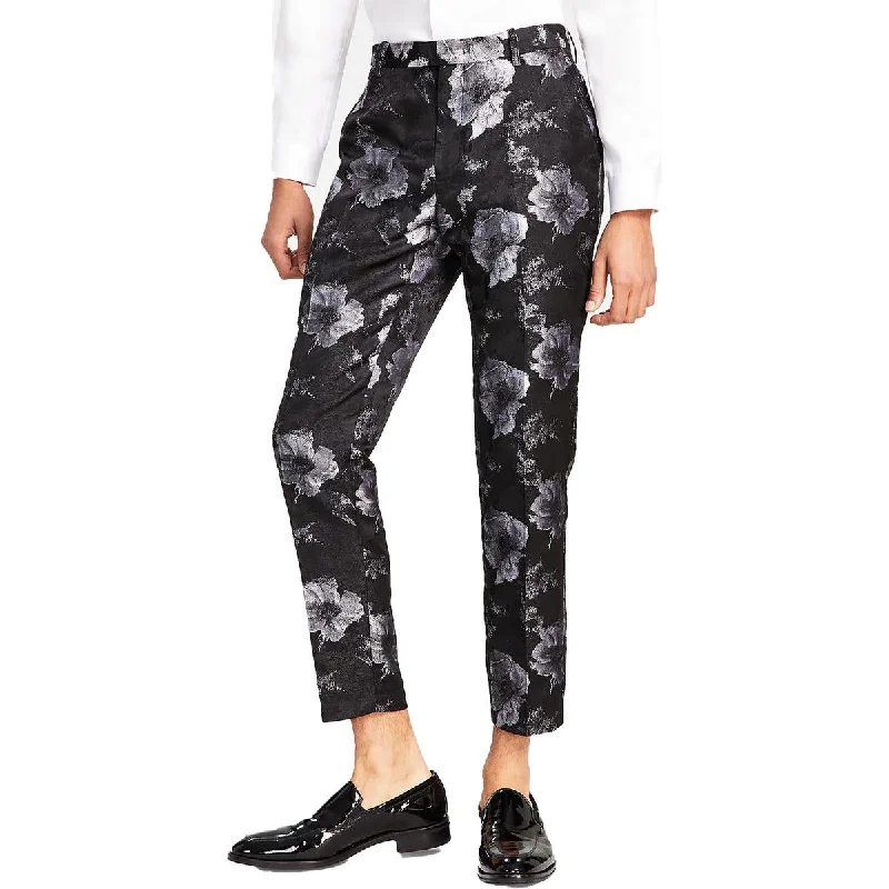 INC Mens Floral Slim Fit Dress Pants