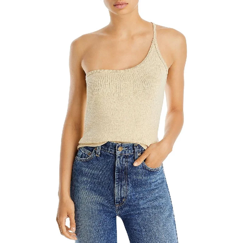 LNA Clothing Womens One-shoulder Casual Cami