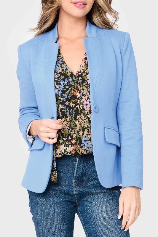 Notch Collar Blazer