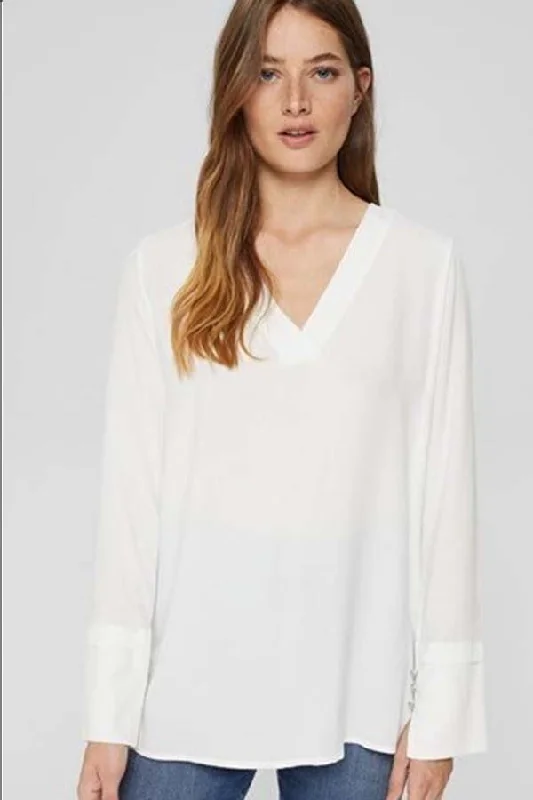 Esprit Wide-Cuff Blouse