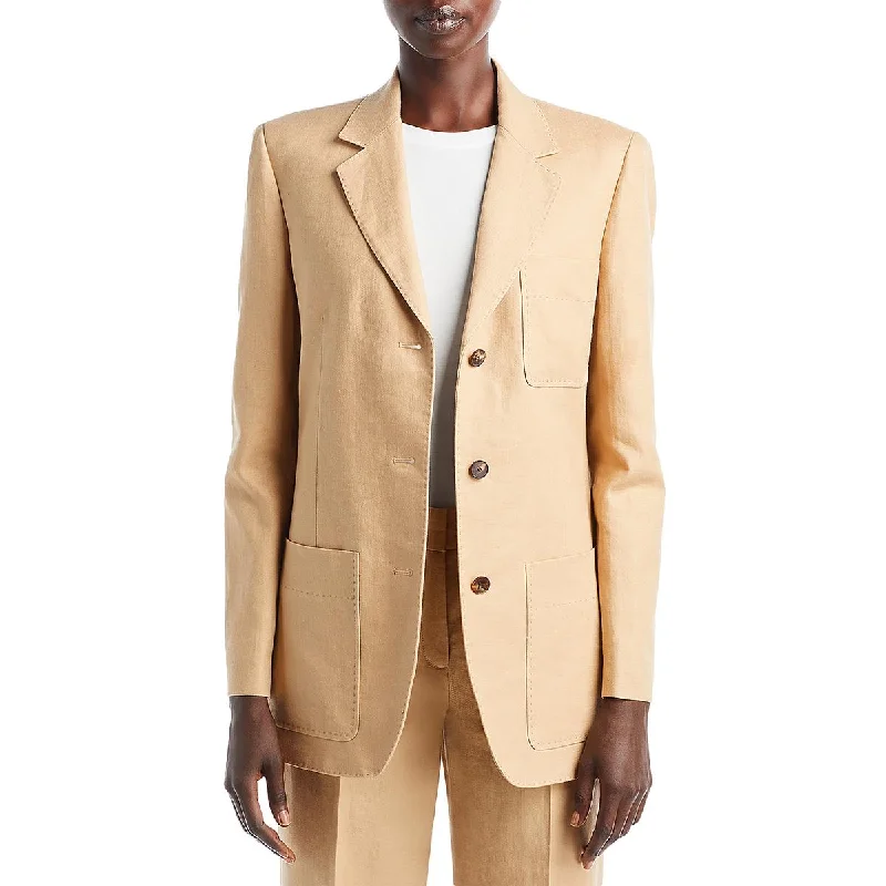 Lafayette 148 New York Womens Patch Pocket Business Suit Jacket