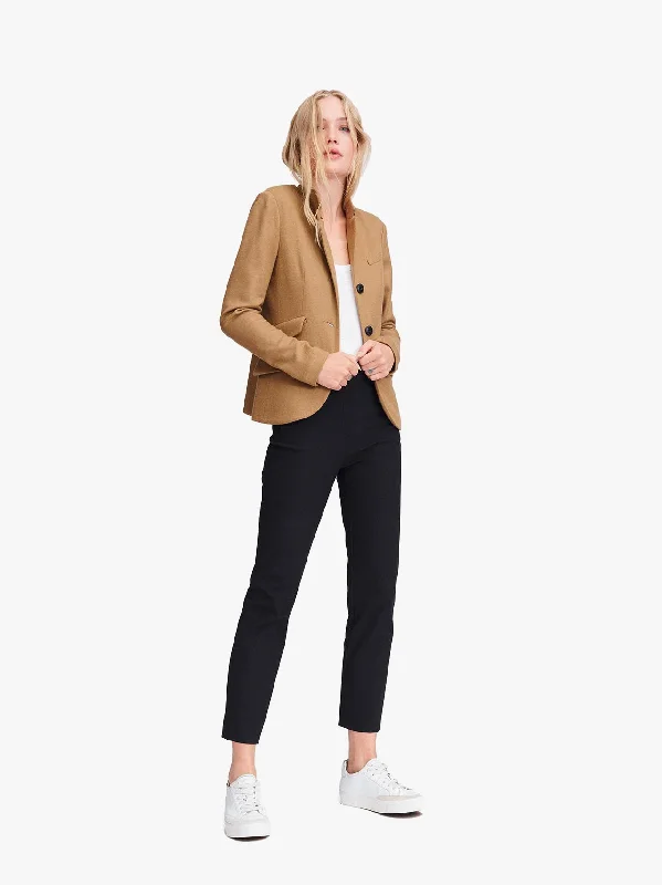 Blazer With Flap Pockets