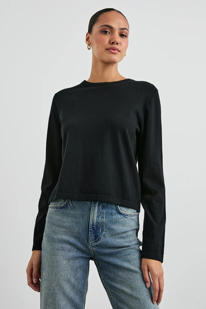 Cotton Cashmere Long Sleeve Tee