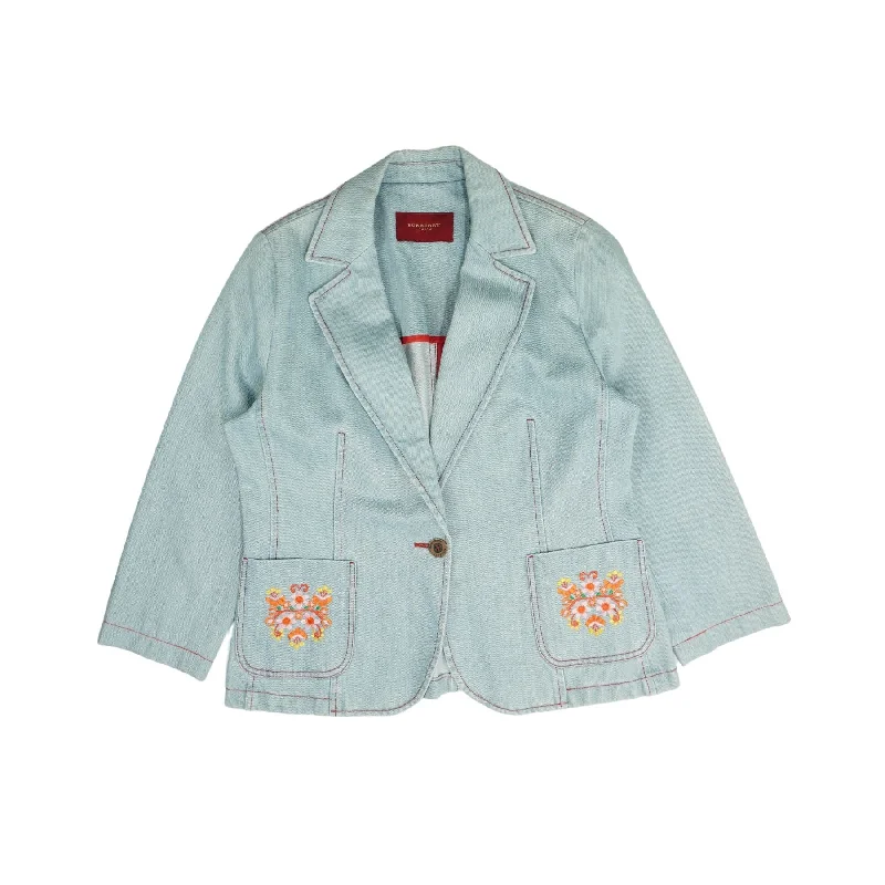 Burberry Denim Blazer - Women's S