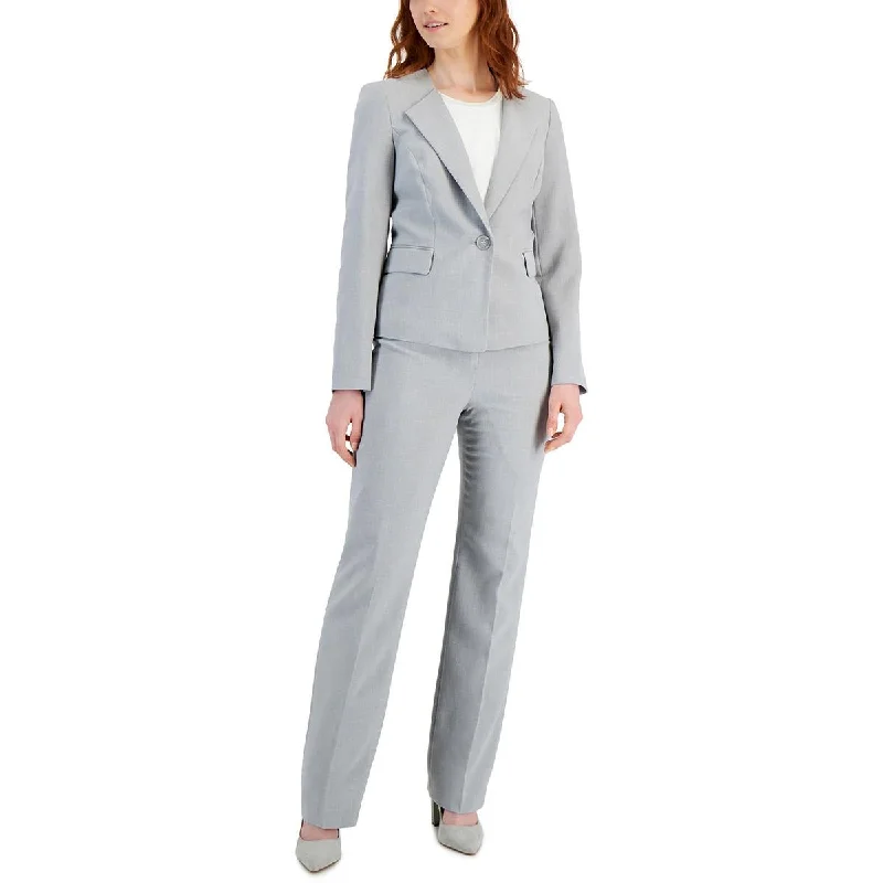 Le Suit Womens Textured  Dress Pants