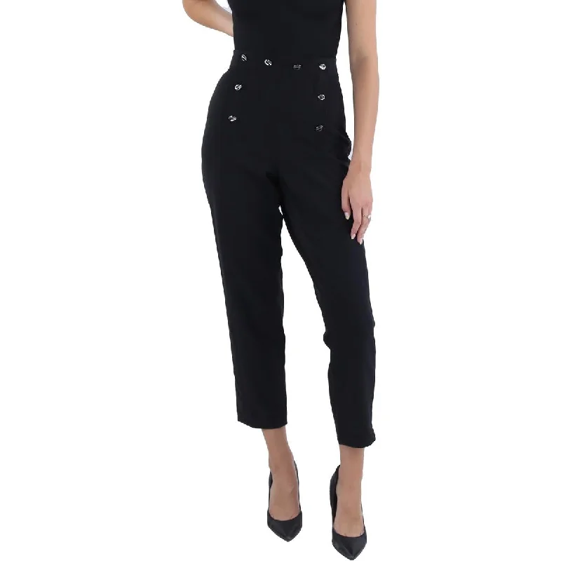 Donna Karan Womens High Rise Work Wear Dress Pants