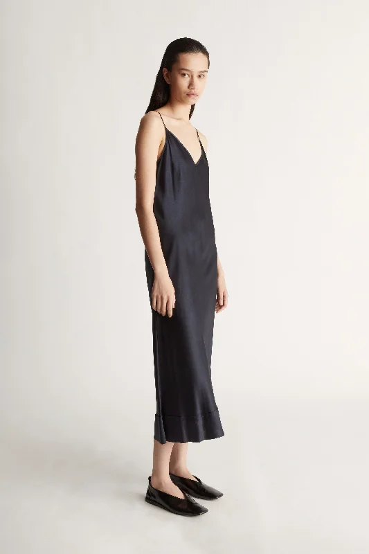 Stella Silk Satin Slip Dress