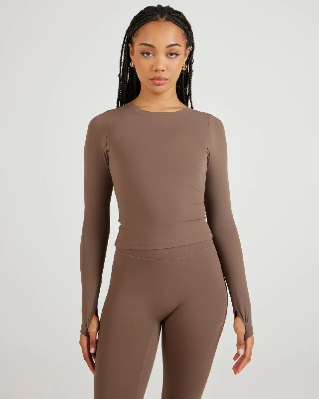 Airey Long Sleeve - Light Brown