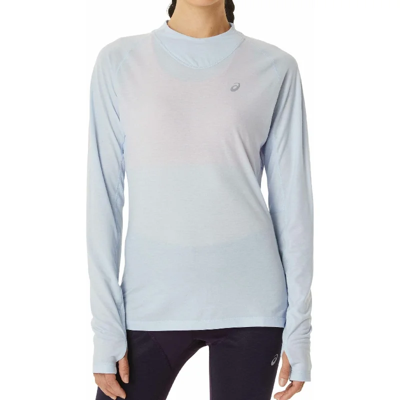 Asics Winter Long Sleeve Womens Running Top - Blue