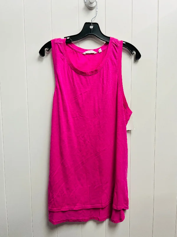 Athletic Tank Top By Athleta In Pink, Size: Xl