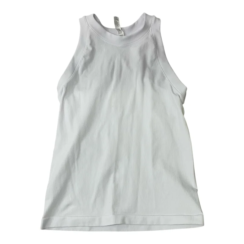 Athletic Tank Top By Athleta In White, Size: S