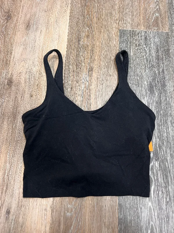 Athletic Tank Top By Lululemon In Black, Size: 6