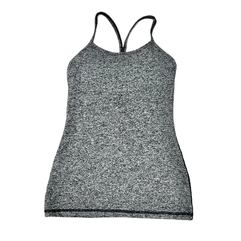 Athletic Tank Top By Lululemon In Grey, Size: S