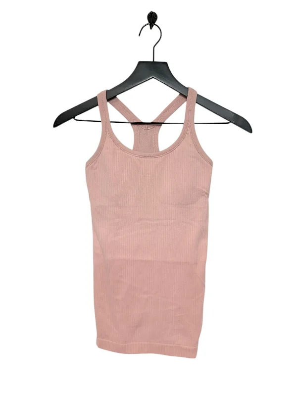 Athletic Tank Top By Lululemon In Pink, Size: 2