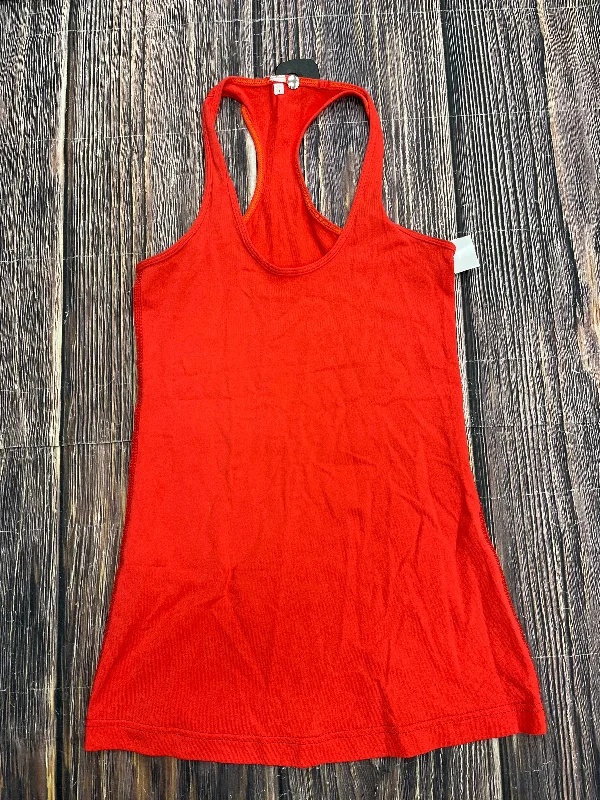 Athletic Tank Top By Lululemon In Red, Size: 4