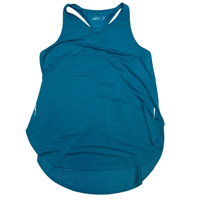 Athletic Tank Top By Maxed Elite In Blue, Size: 3x