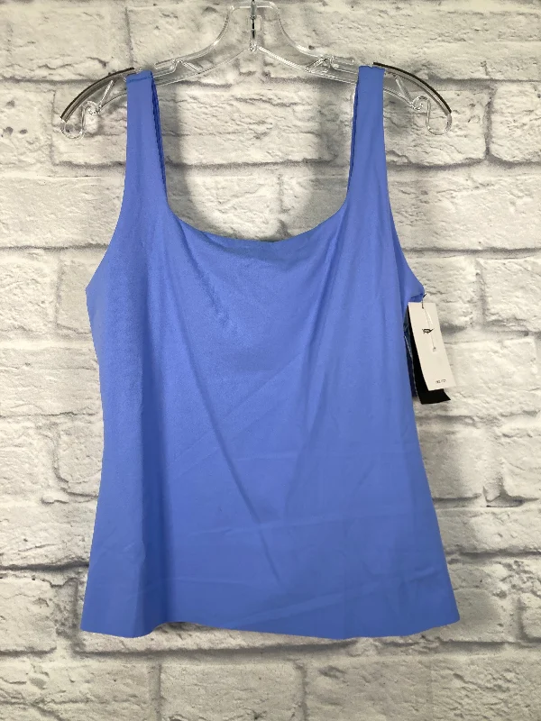 Athletic Tank Top By Nike Apparel In Purple, Size: M