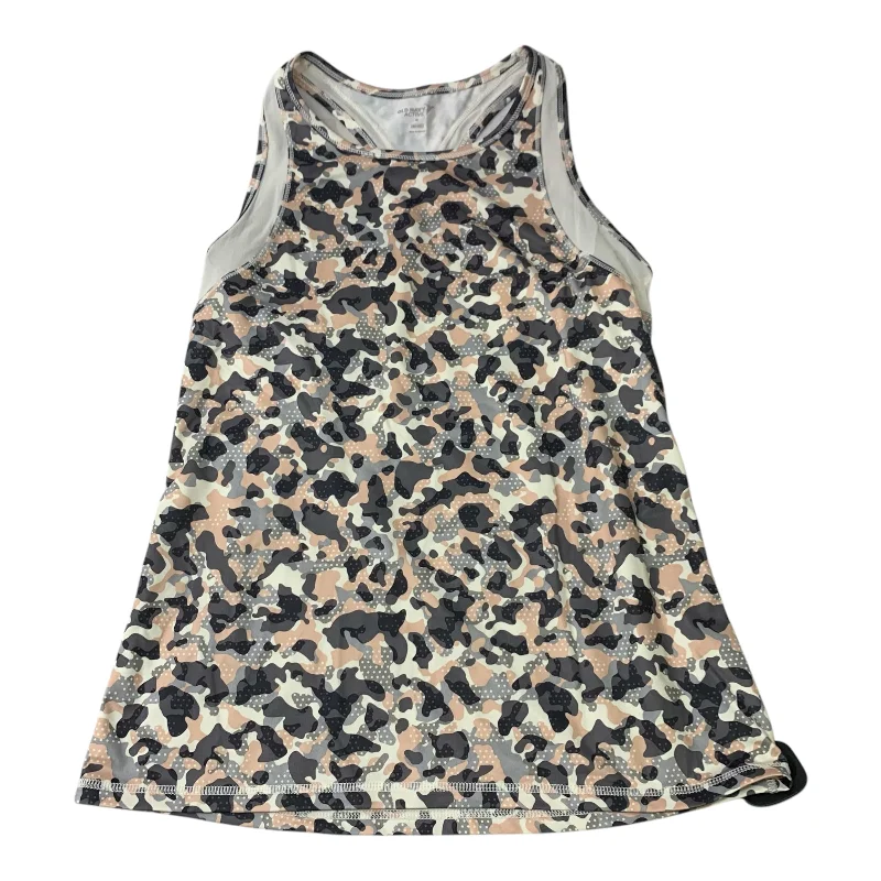 Athletic Tank Top By Old Navy In Animal Print, Size: M