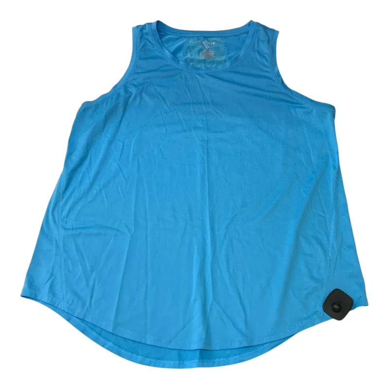 Athletic Tank Top By Tek Gear In Blue, Size: Xl