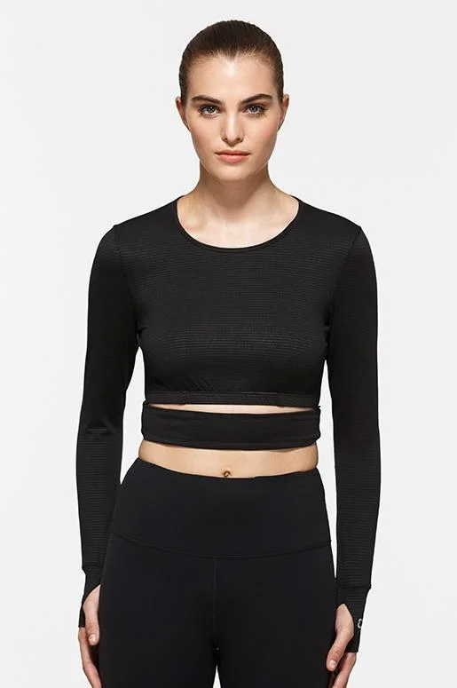 Beatrix Long Sleeve Crop Top