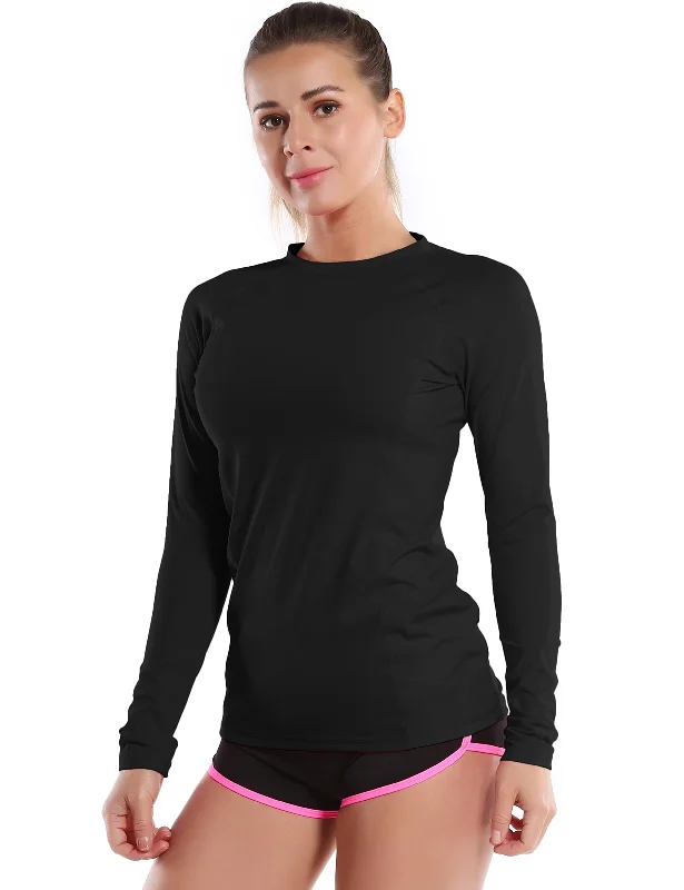 Long Sleeve UPF 50+ Rashguard black