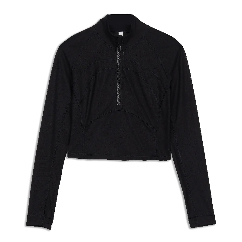 Front Of The Pack Zip Long Sleeve Shirt - Resale