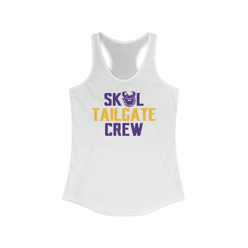 Ladies Ideal Racerback Tank - Tailgate Crew