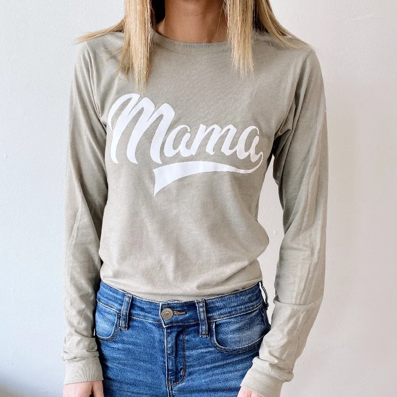 Mama Sporty • Stone Long Sleeve