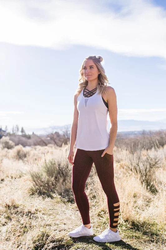 Mesh Tank Top in White (XS, S, M, XL)