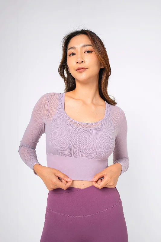 Mindful Mesh Long Sleeve [2-Piece Top Only]