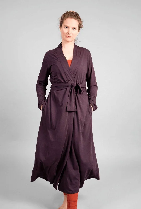 Mizar Kimono - Dark Purple