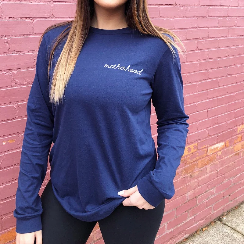 Motherhood Long Sleeve • Navy