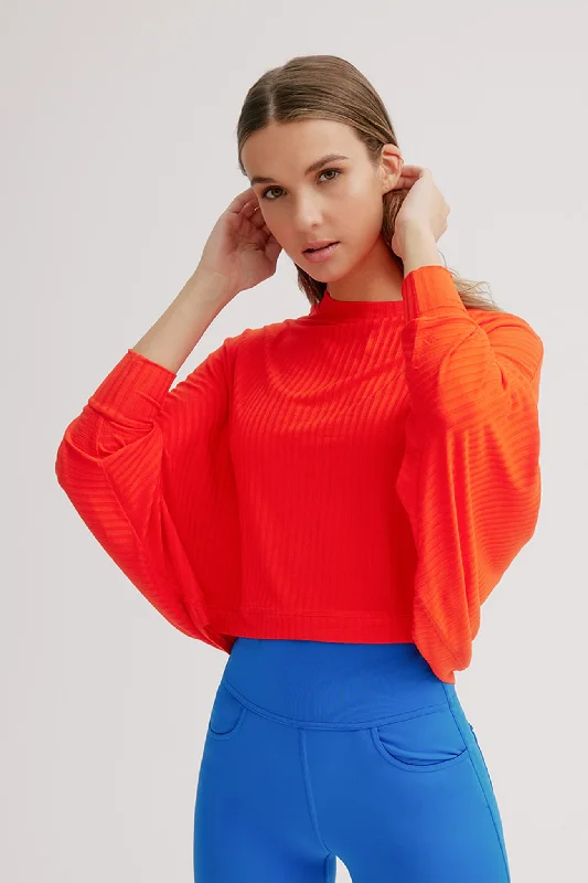 Poppy Drupe Long Sleeve